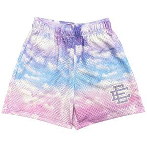 Eric Emanuel Purple and Blue Athletic Shorts